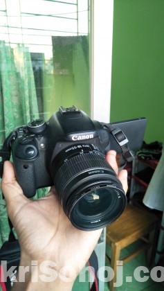 Canon 600D with 18-55 Kit Lens